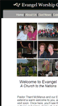 Mobile Screenshot of evangelworshipcenter.org